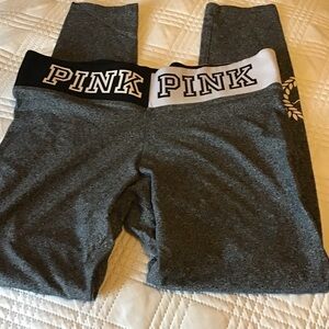PINK Victoria's Secret Kids Charcoal Leggings